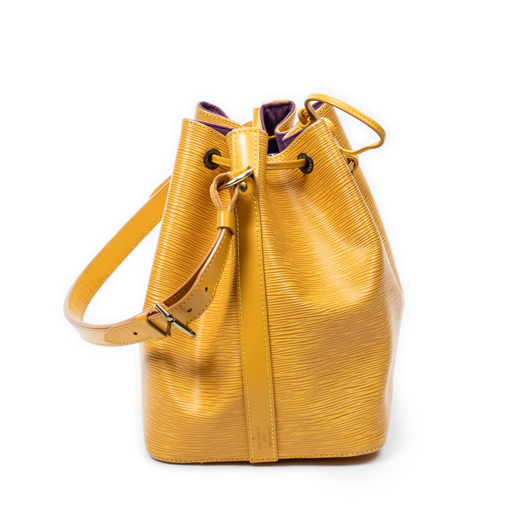 Shoulder Bag Noe PM Yellow Epi