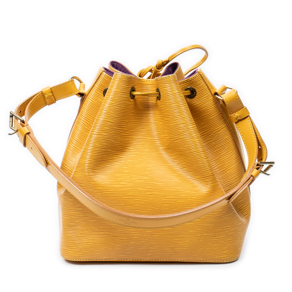 Shoulder Bag Noe PM Yellow Epi