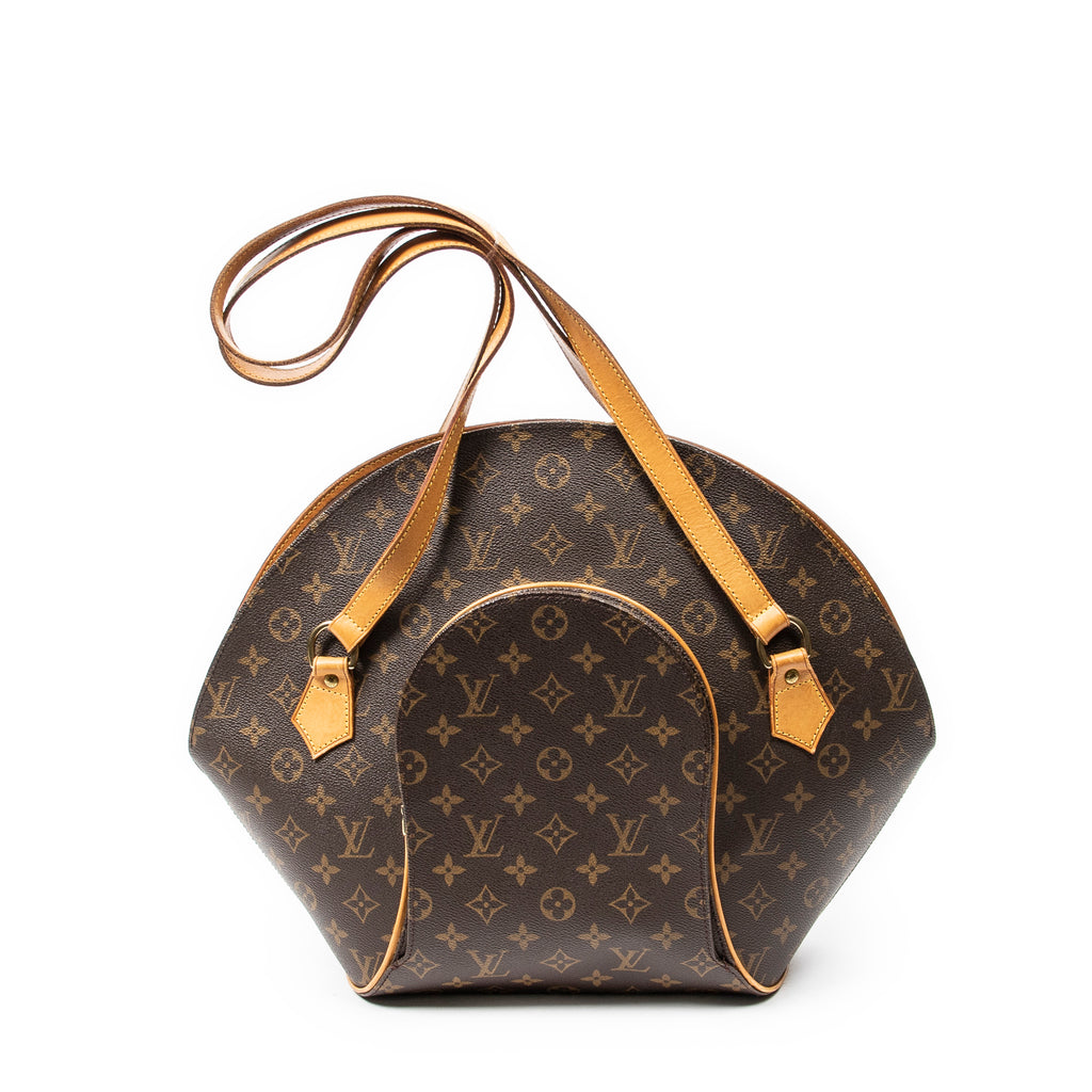 Shoulder Bag Ellipse Shopping GM Brown Monogram Canvas