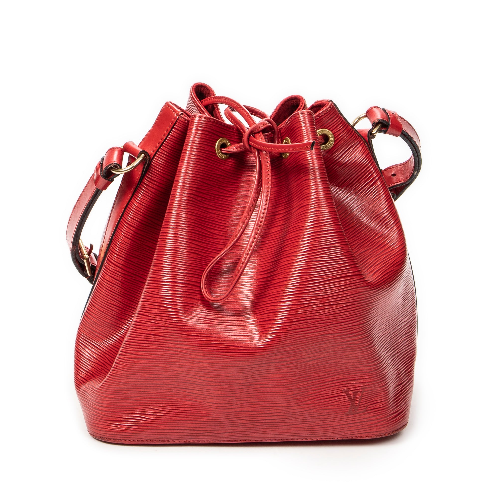 Shoulder Bag Noe PM Red Epi