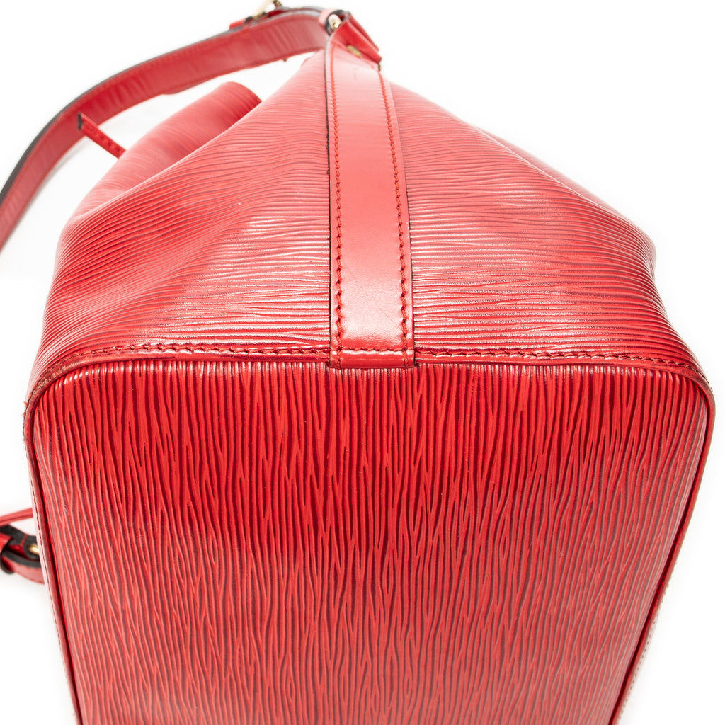 Shoulder Bag Noe PM Red Epi