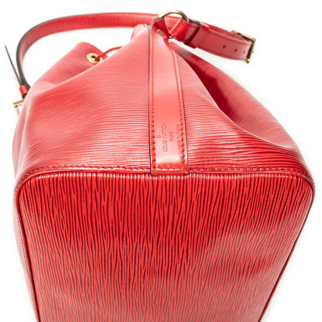 Shoulder Bag Noe PM Red Epi