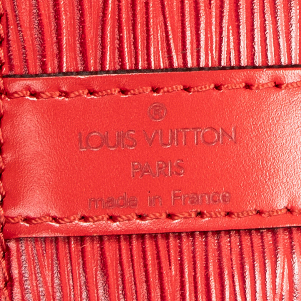 Shoulder Bag Noe PM Red Epi