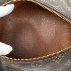Handbag Papillon 26 Brown Monogram Canvas