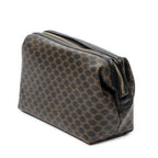 Pouch Vintage Toiletry Pouch Black Macadam Coated Canvas