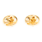 Earrings CC Round Star Clip On Earrings Gold Gold Plated