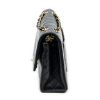 Shoulder Bag Classic Double Flap 26 Black Quilted Lambskin Leather