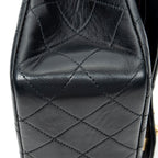 Shoulder Bag Classic Double Flap 26 Black Quilted Lambskin Leather