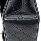 Shoulder Bag Classic Double Flap 26 Black Quilted Lambskin Leather