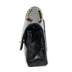 Shoulder Bag Classic Double Flap 26 Black Quilted Lambskin Leather
