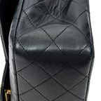 Shoulder Bag Classic Double Flap 26 Black Quilted Lambskin Leather