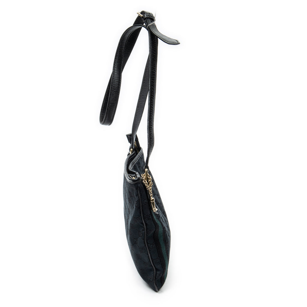Bolso Bandolera Web Jolicoeur Crossbody Lona Monogram Negra