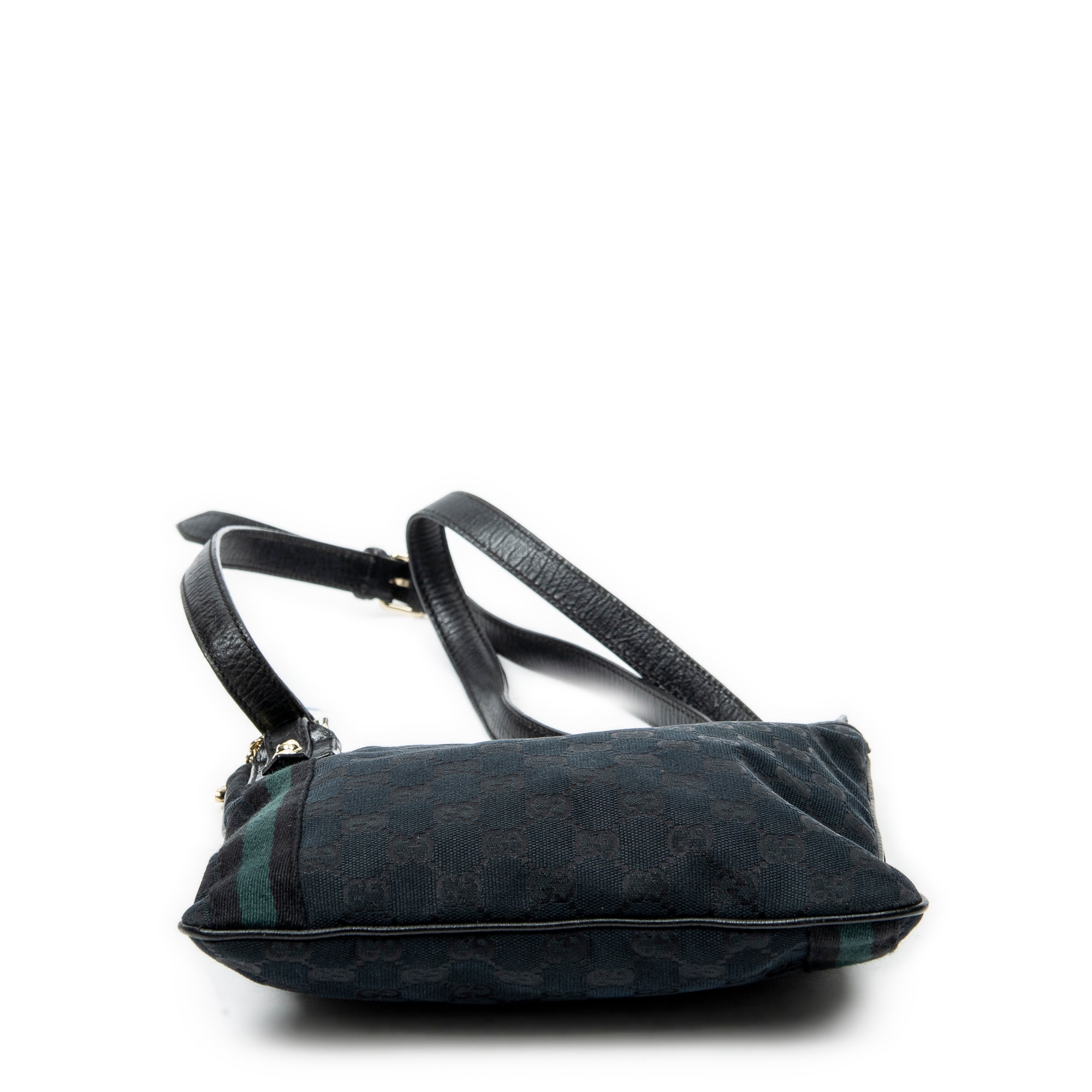 Shoulder Bag Web Jolicoeur Crossbody Black Monogrammed Canvas