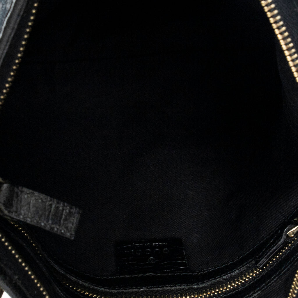 Shoulder Bag Web Jolicoeur Crossbody Black Monogrammed Canvas