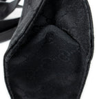 Bandolera Eclipse Square de Lona Monogrammed Negra