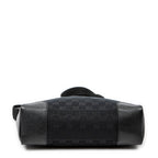 Bolso de Hombro Joy Messenger Lona Monogram con estampado "Joy" negra