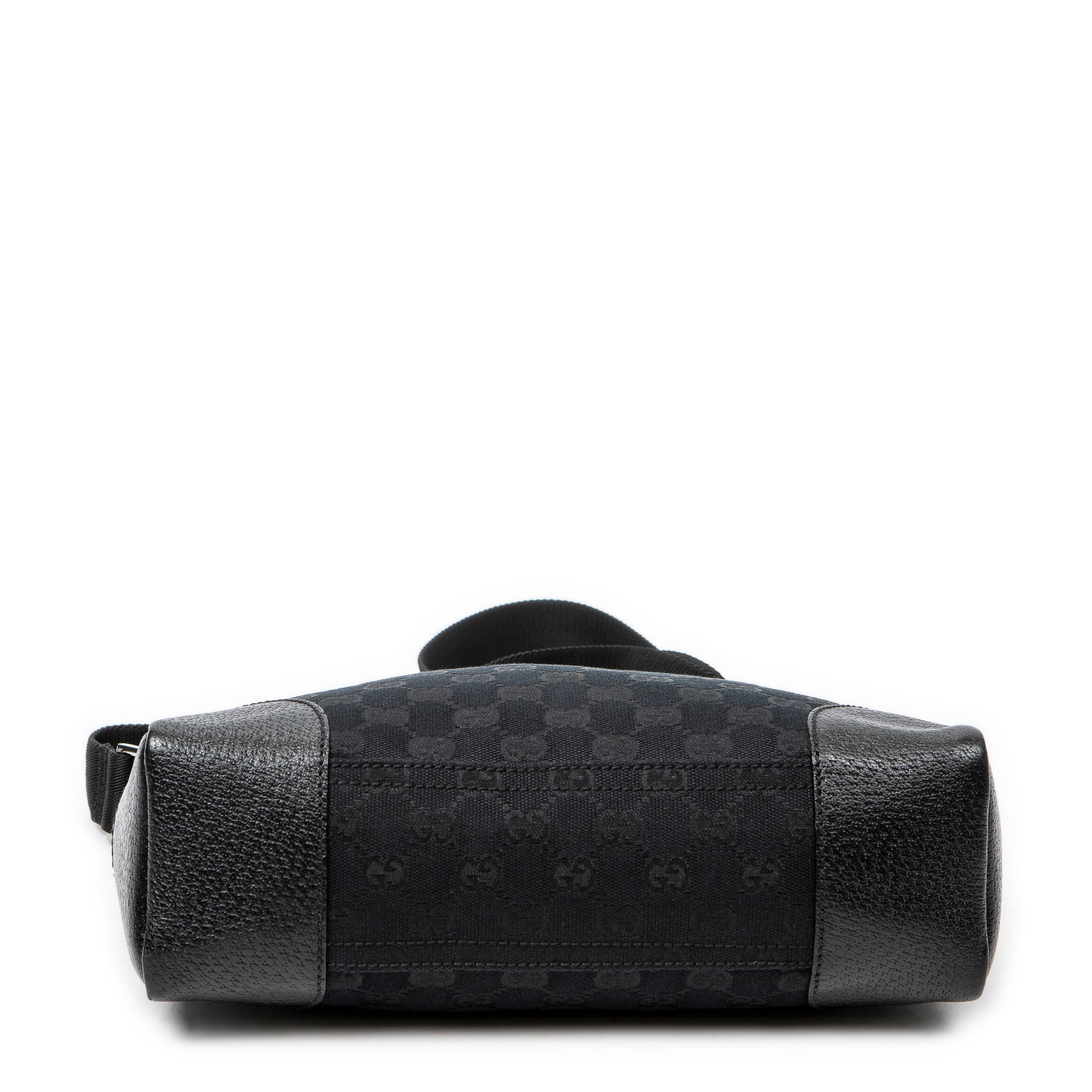 Bolso de Hombro Joy Messenger Lona Monogram con estampado "Joy" negra