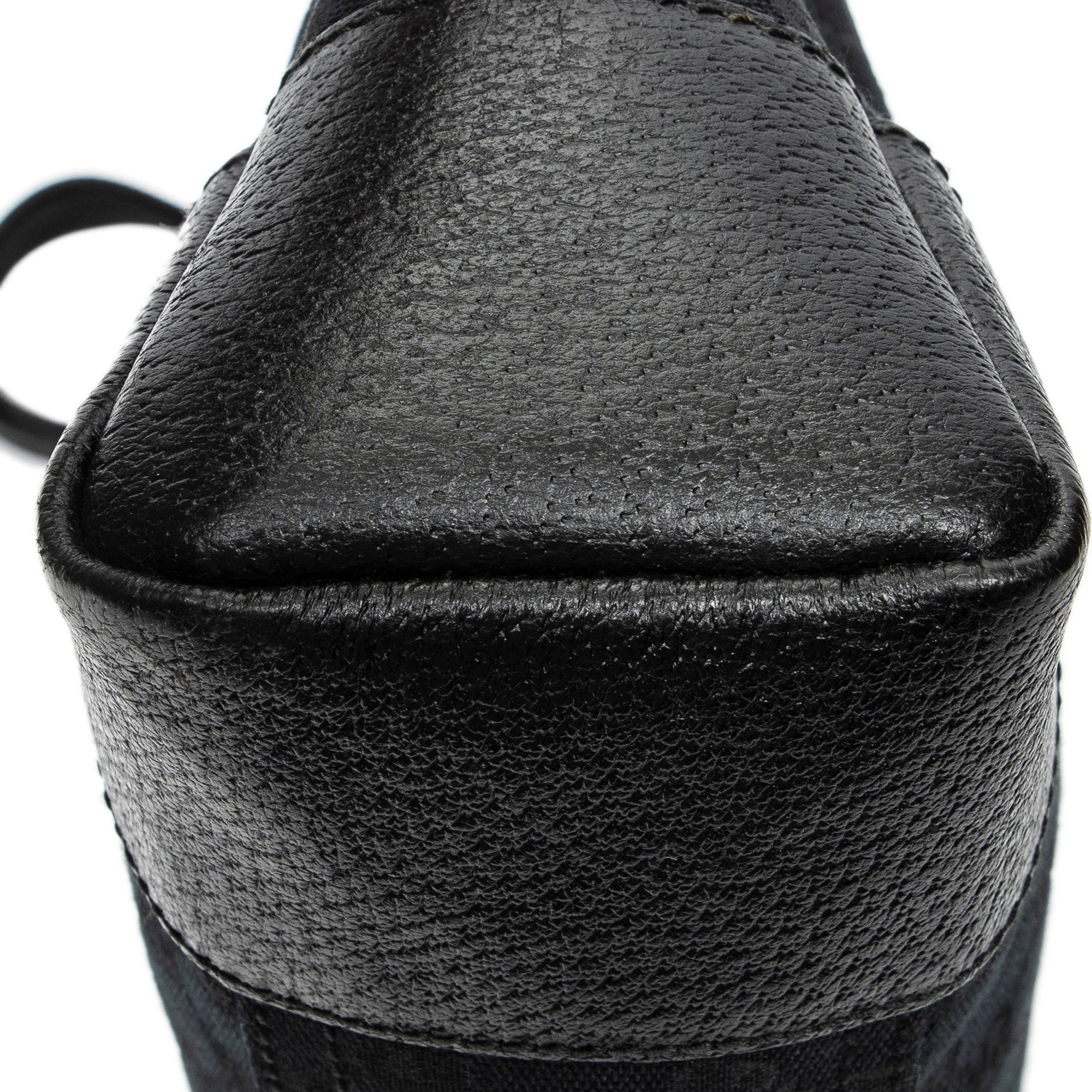 Shoulder Bag Joy Messenger Black Monogrammed Canvas