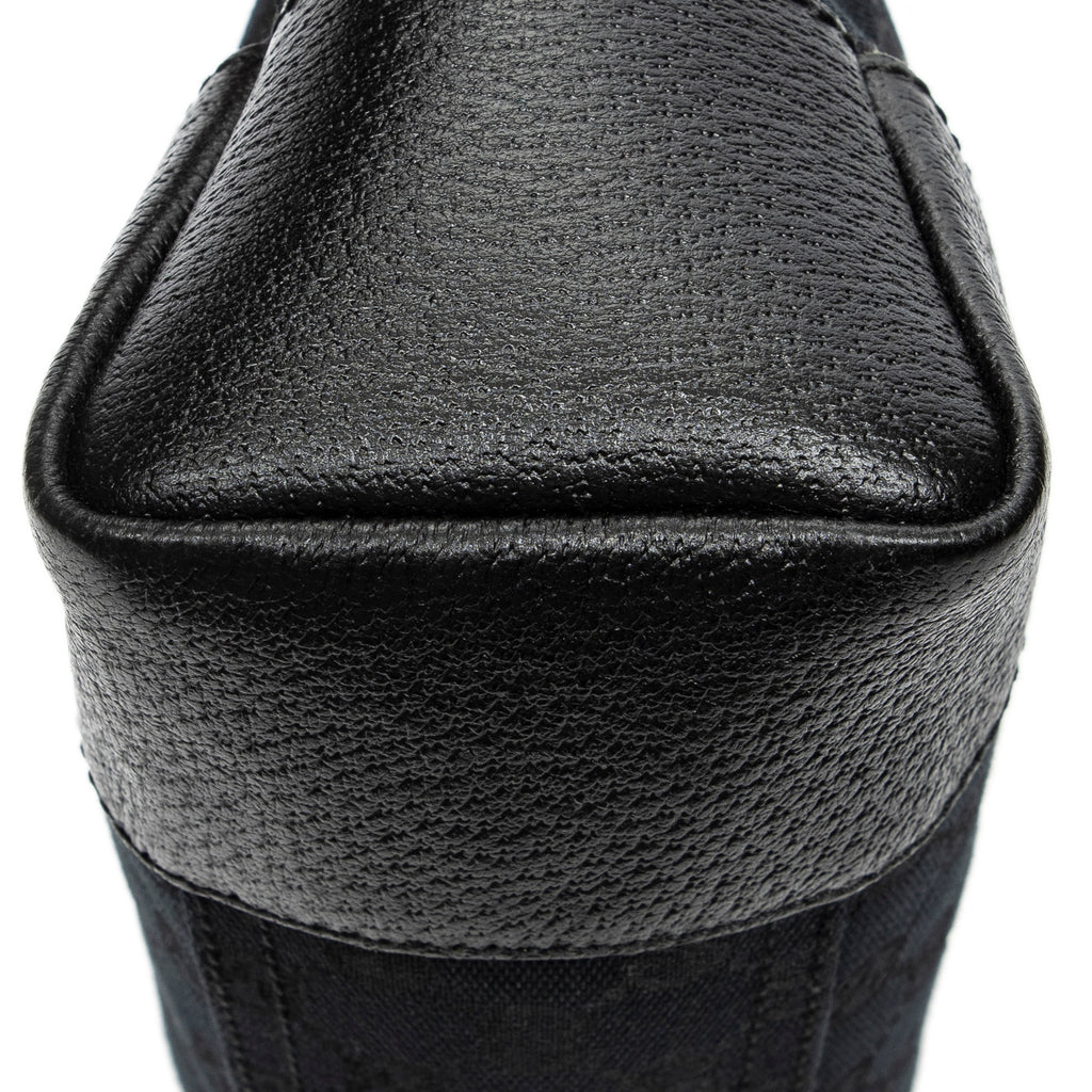 Shoulder Bag Joy Messenger Black Monogrammed Canvas