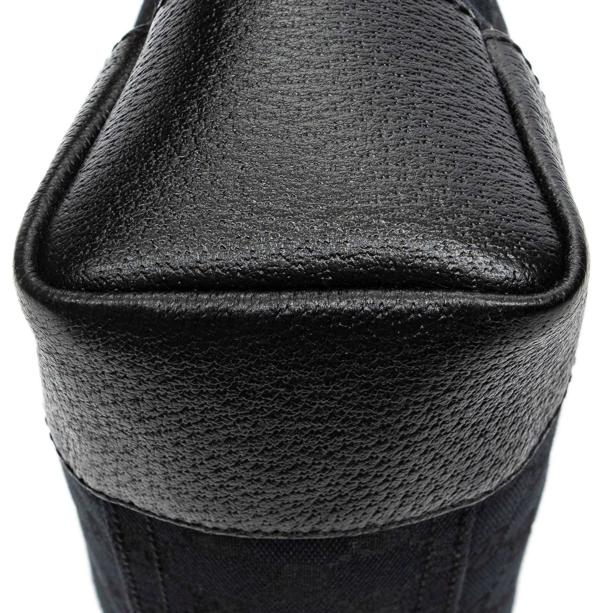 Shoulder Bag Joy Messenger Black Monogrammed Canvas