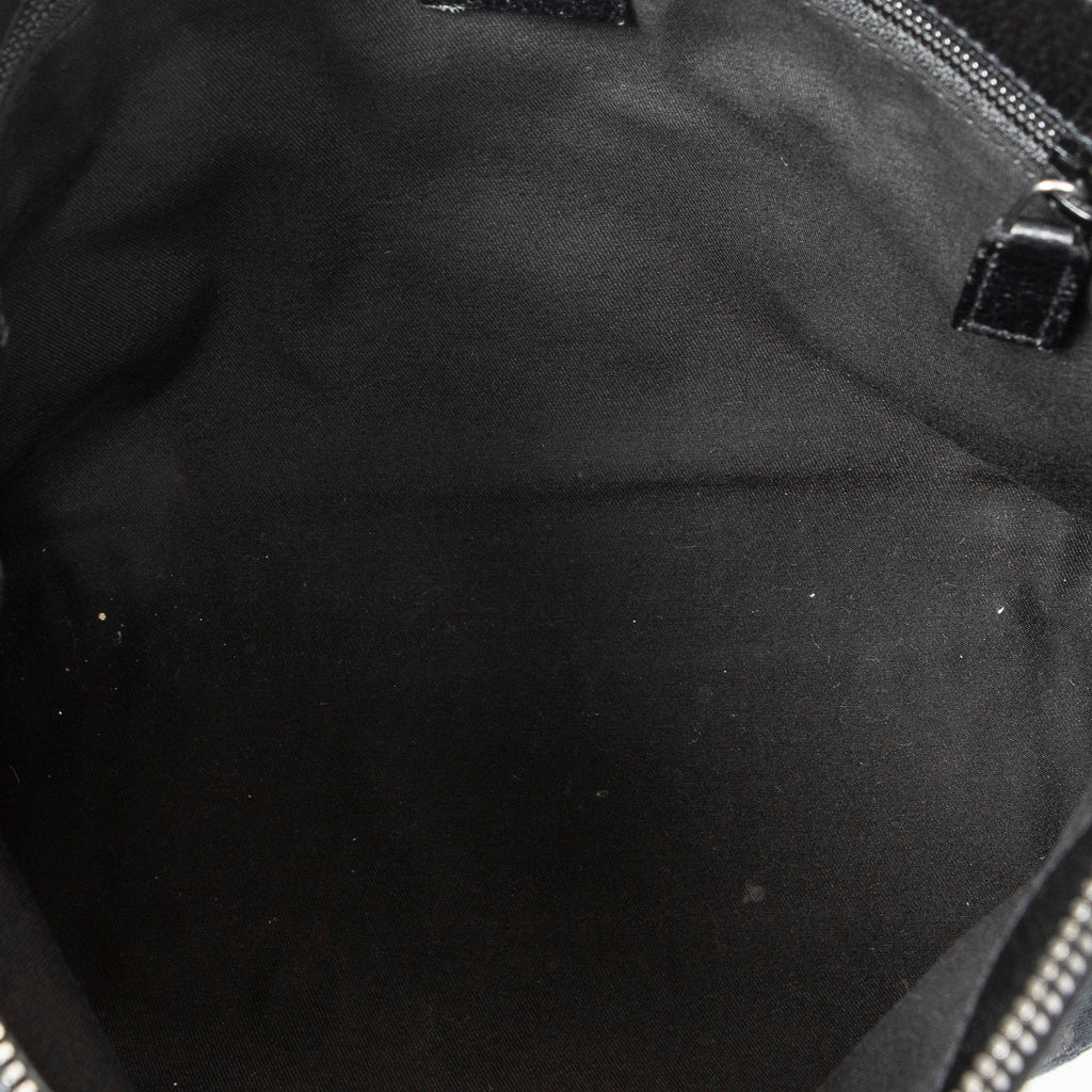 Shoulder Bag Joy Messenger Black Monogrammed Canvas