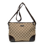 Shoulder Bag Joy Messenger Brown Monogrammed Canvas
