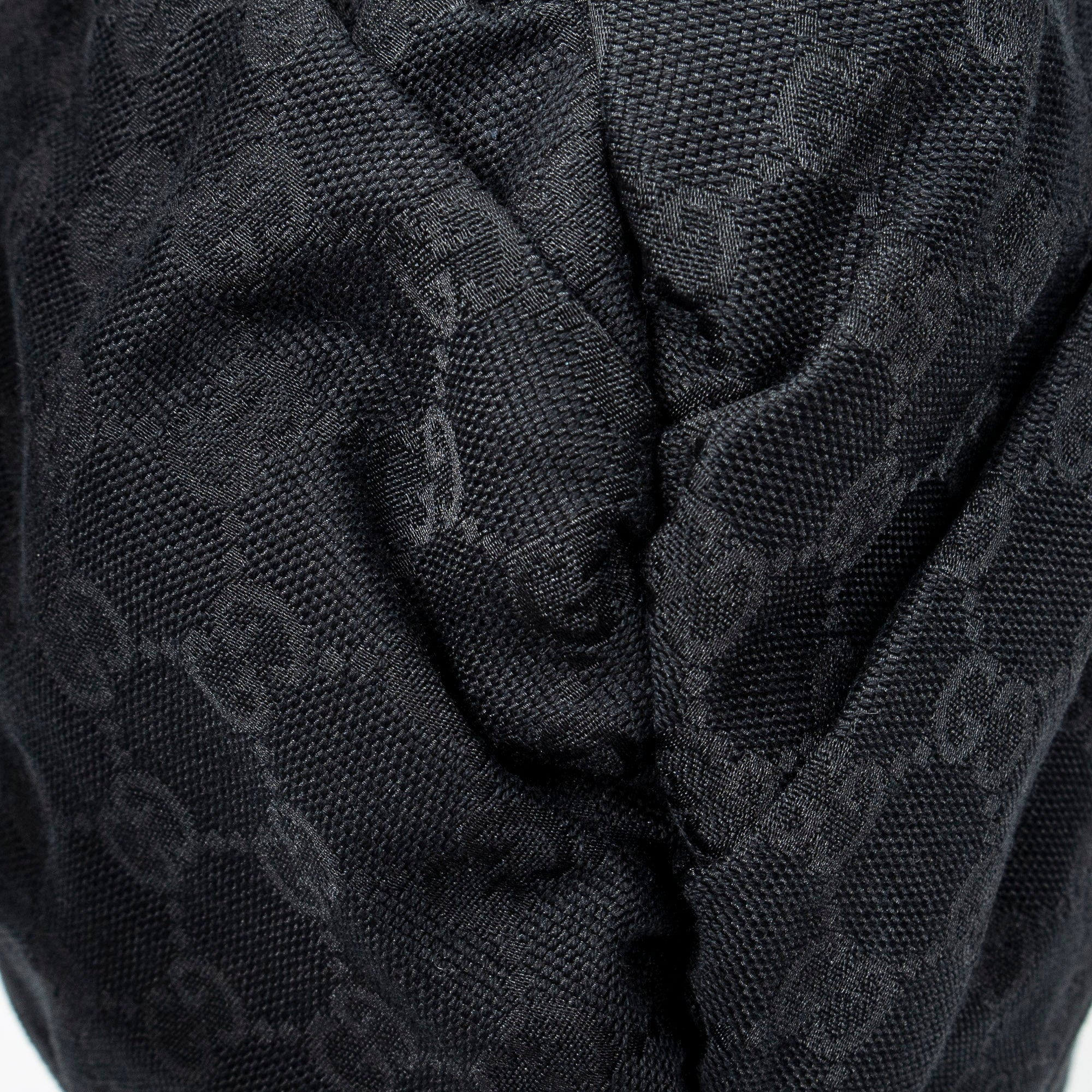 Shoulder Bag Large Studded Pelham Tote Black Monogrammed Canvas