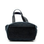 Shoulder Bag Charmy Bucket Tote Black Monogrammed Canvas