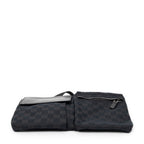 Waist Bag Waist Pouch Black Monogrammed Canvas
