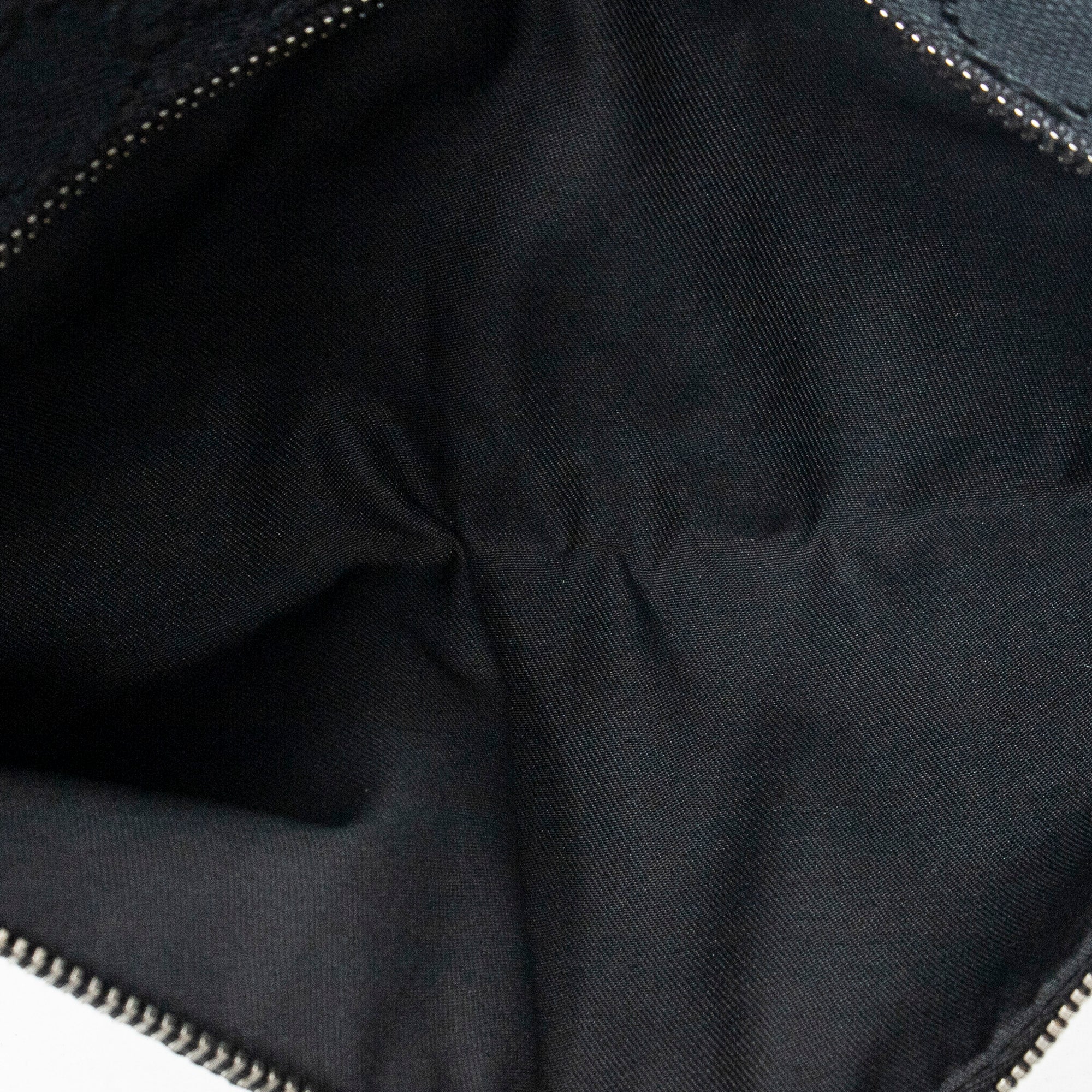 Waist Bag Waist Pouch Black Monogrammed Canvas