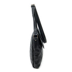 Shoulder Bag Small Flap Messenger Black Guccissima Leather