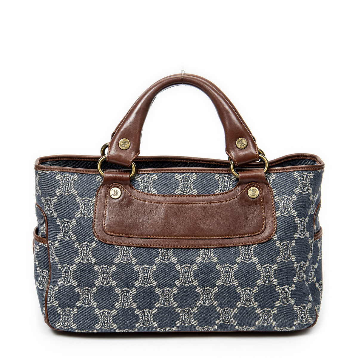 Handbag Boogie Bag Blue Denim Macadam Canvas