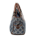 Handbag Boogie Bag Blue Denim Macadam Canvas