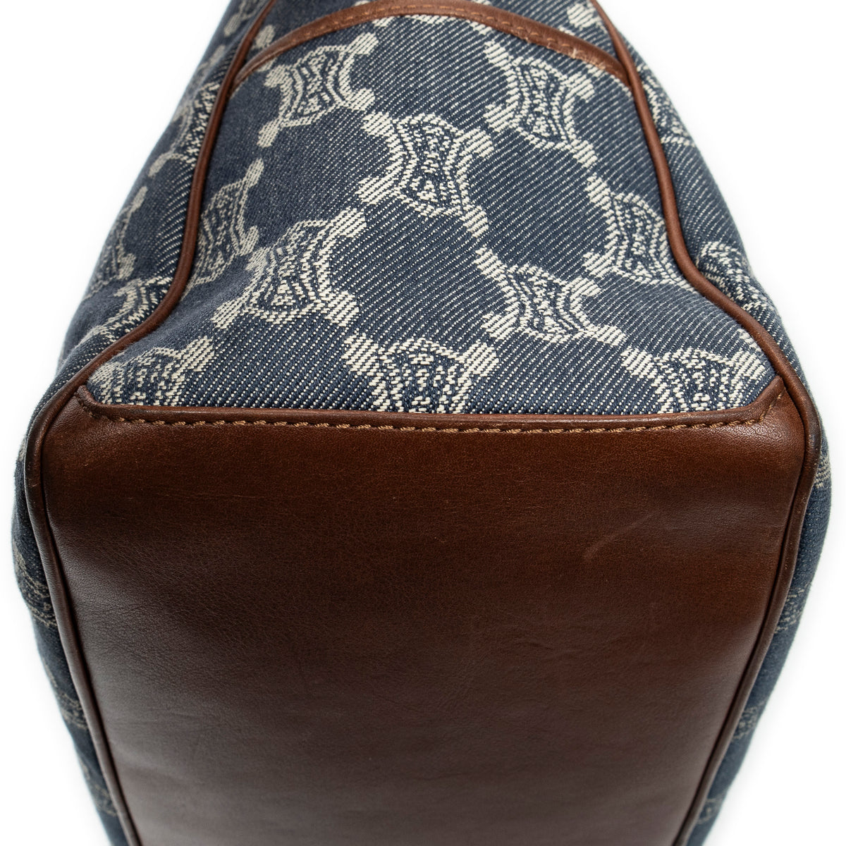 Handbag Boogie Bag Blue Denim Macadam Canvas