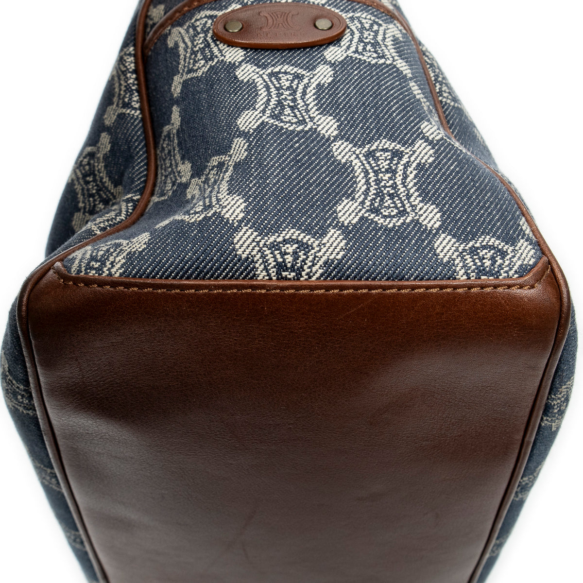 Handbag Boogie Bag Blue Denim Macadam Canvas