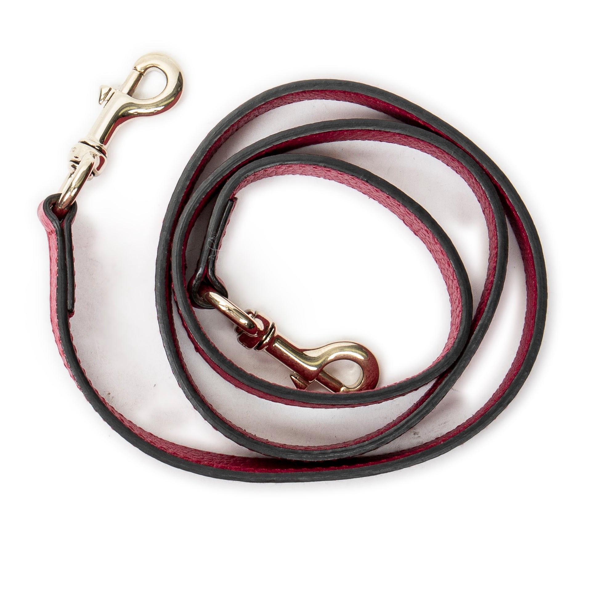 Shoulder Bag Swing Top Handle Satchel Fuchsia Pink Grained Calfskin Leather