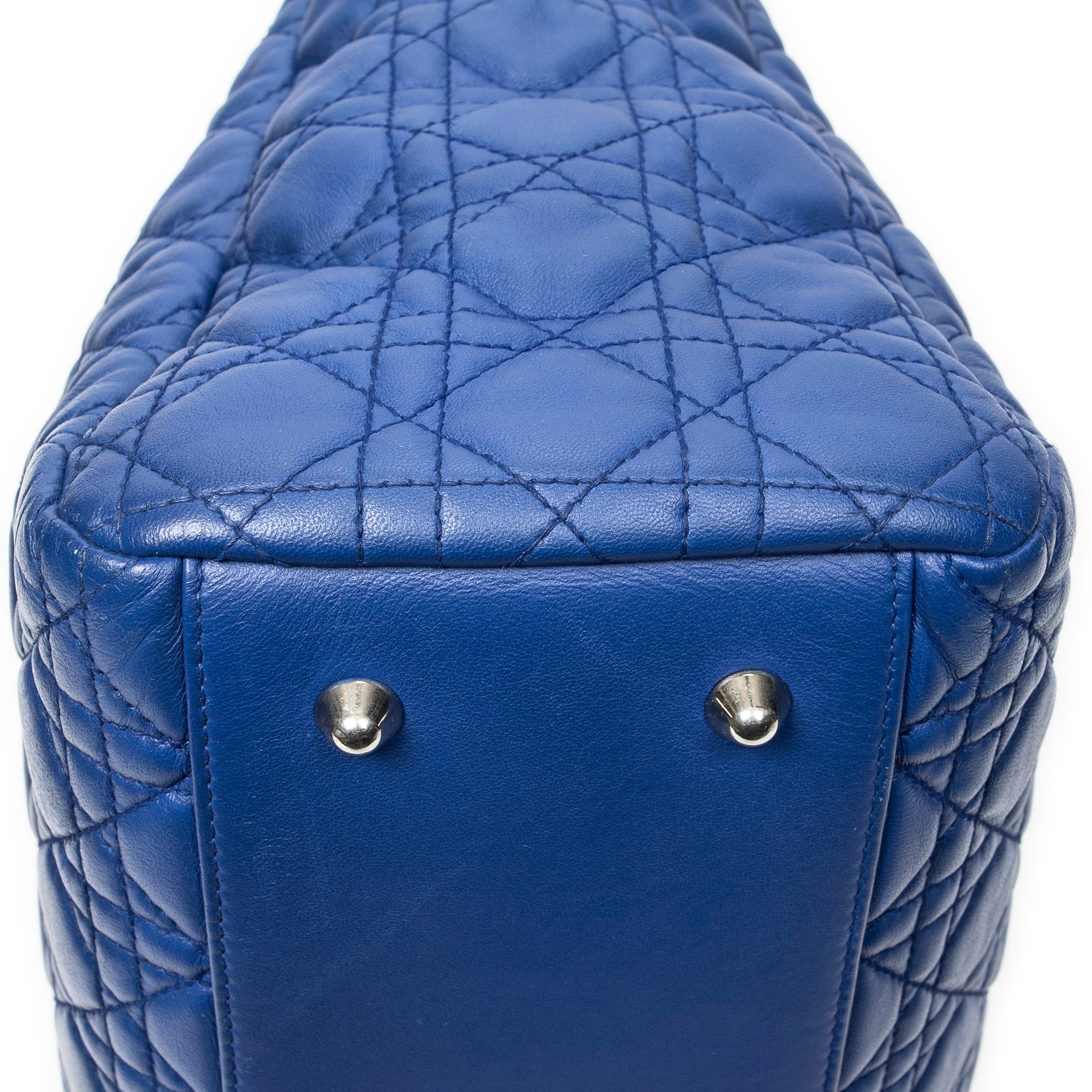Dior - Sac cabas souple - Bleu marine