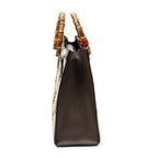 Shoulder Bag Large Diana Bamboo Tote Beige Jumbo GG Canvas
