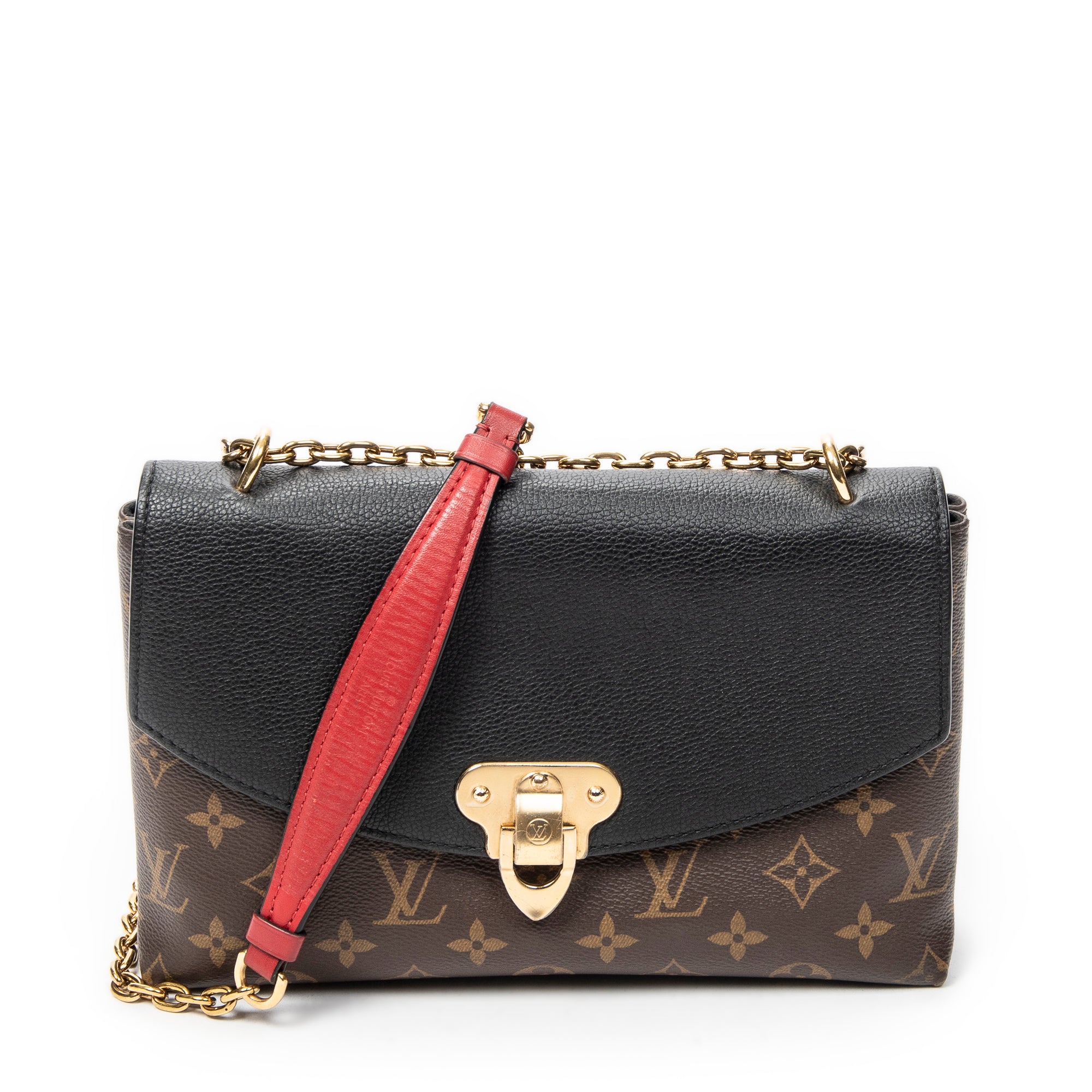 Shoulder Bag Saint Placide Brown Monogram Canvas