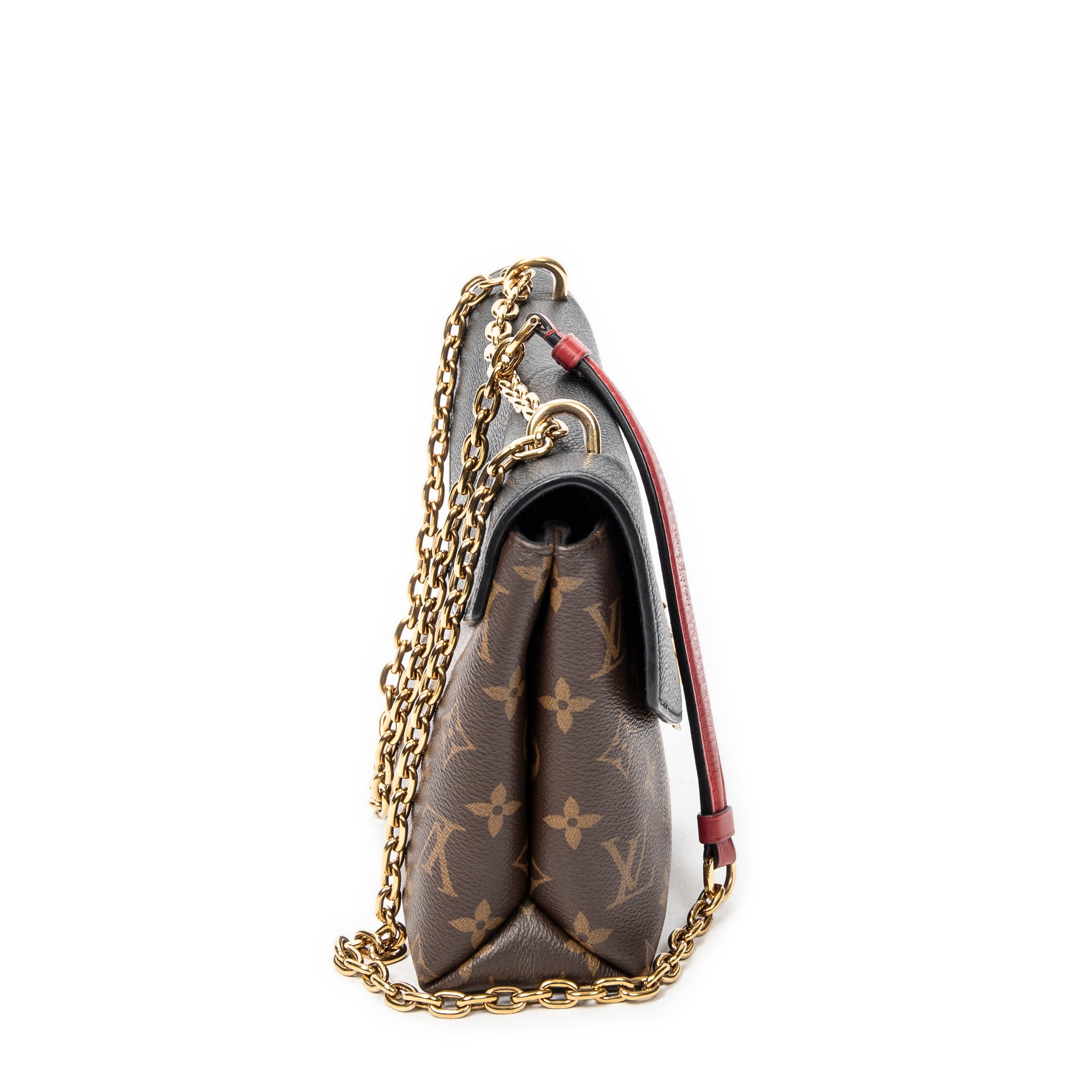 Shoulder Bag Saint Placide Brown Monogram Canvas