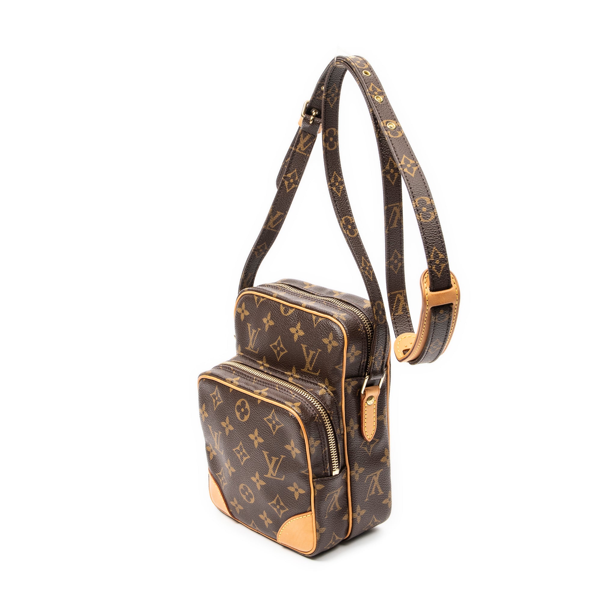 Shoulder Bag Amazone PM Brown Monogram Canvas