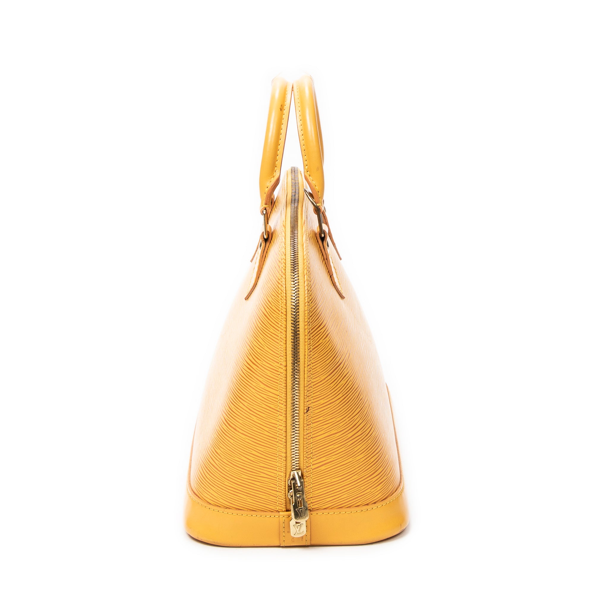 Handbag Alma PM Yellow Epi