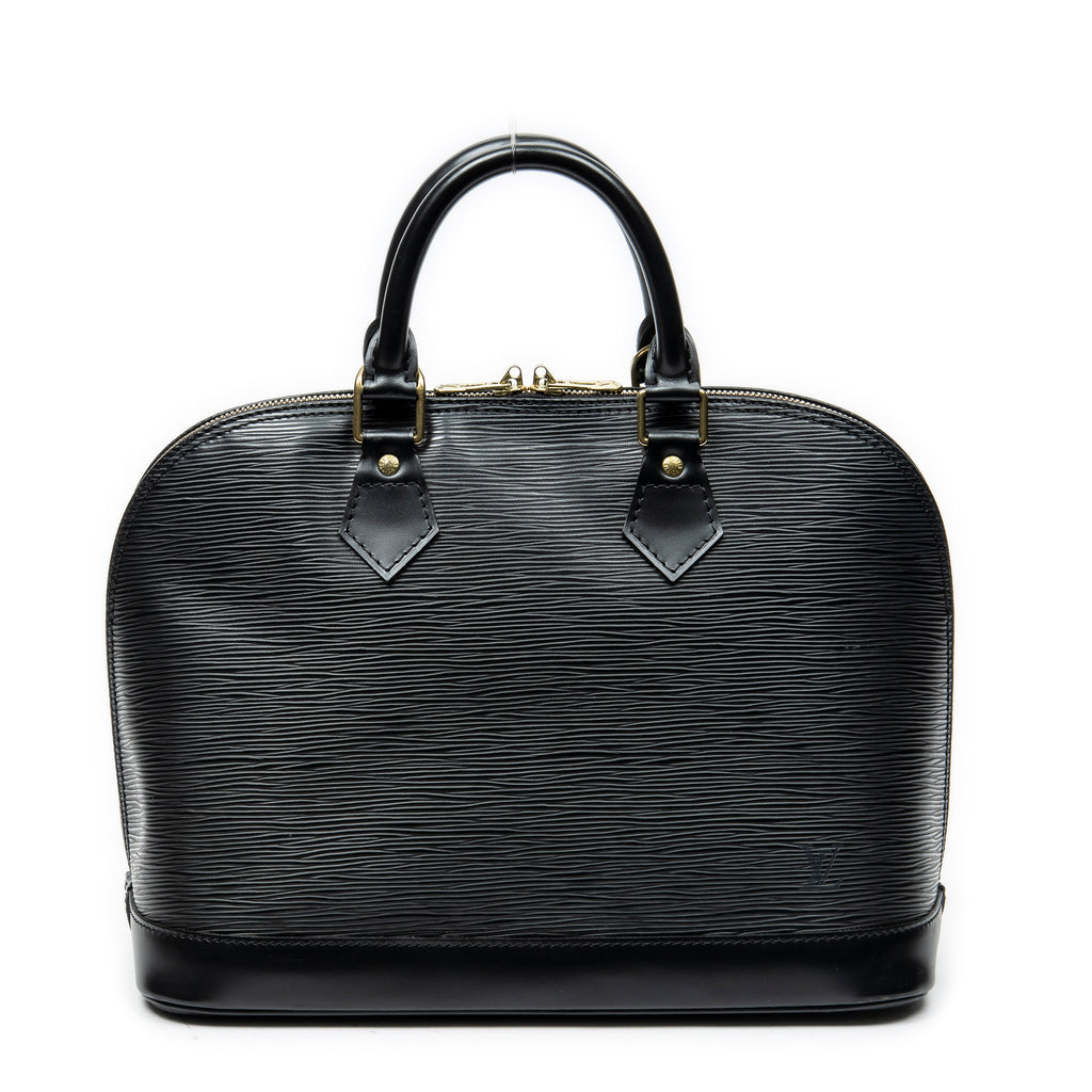 Handbag Alma PM Black Epi