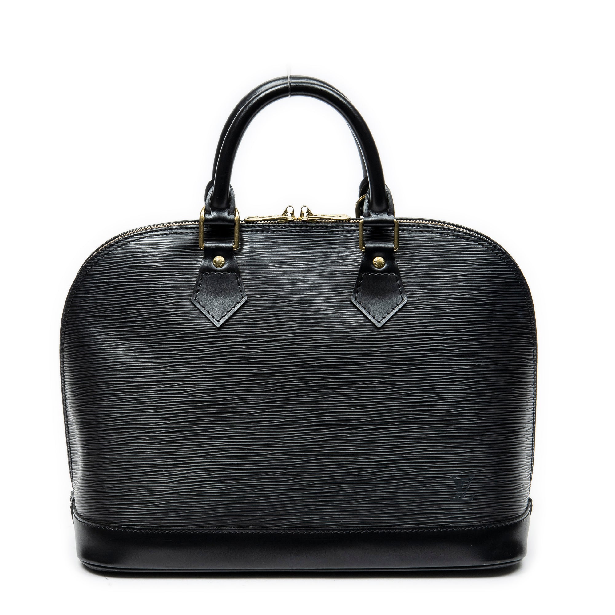 Handbag Alma PM Black Epi