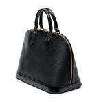 Handbag Alma PM Black Epi