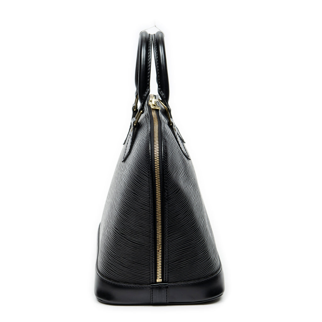 Handbag Alma PM Black Epi