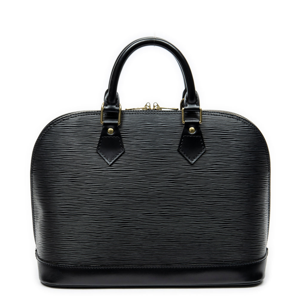 Handbag Alma PM Black Epi