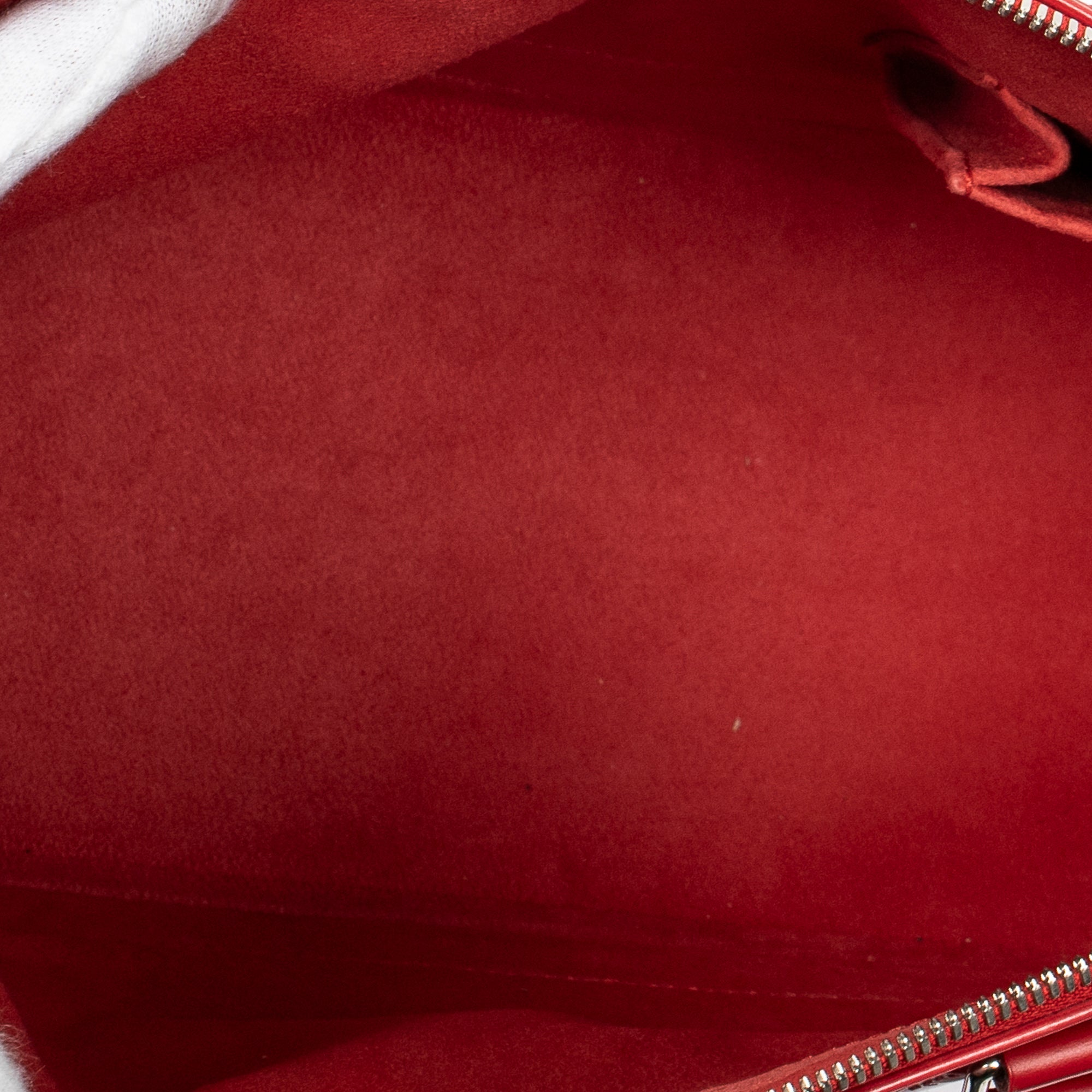 Handbag Alma PM Red Epi