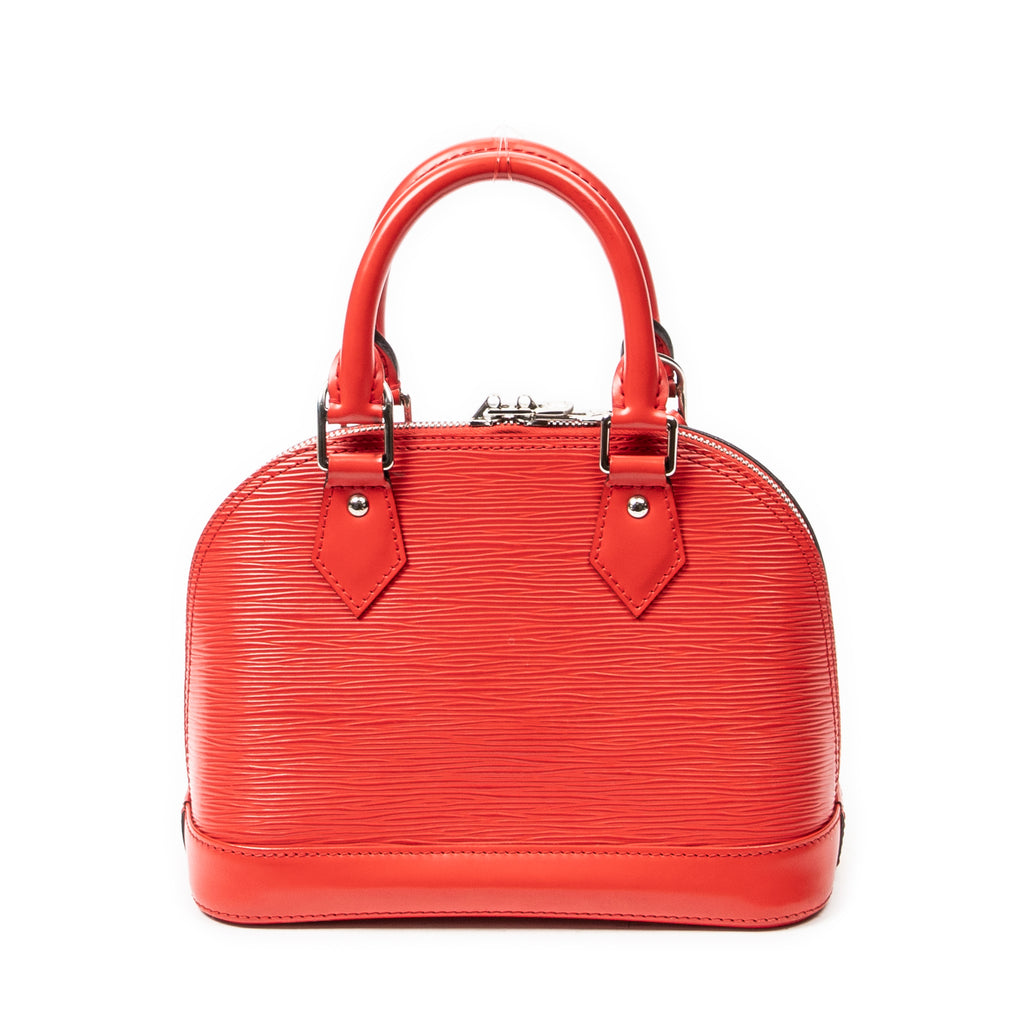 Shoulder Bag Alma BB Red Epi