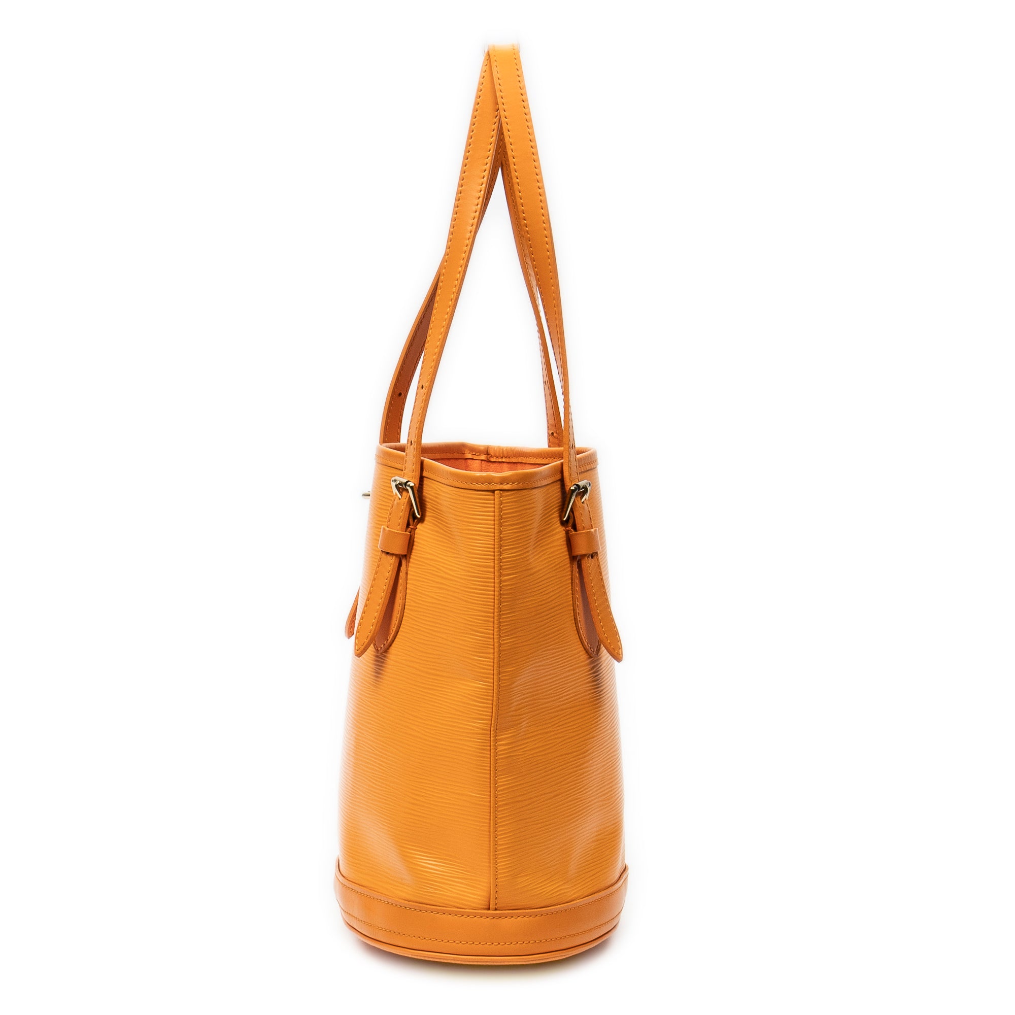 Shoulder Bag Bucket PM Mandarin Orange Epi